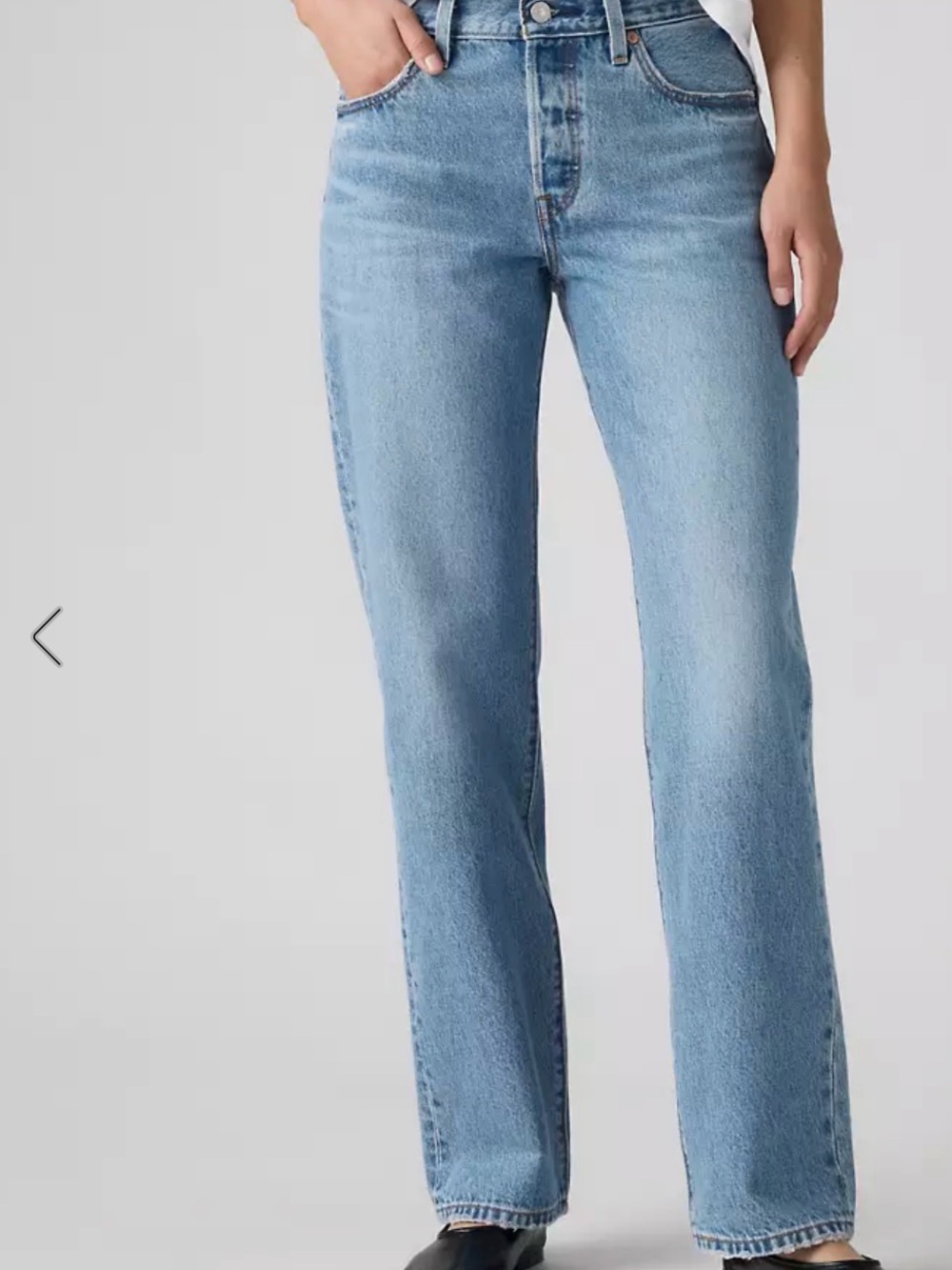501 90’s Women's Straight Jeans - Picture 1 of 3